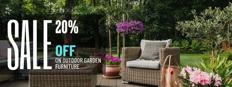 Special furniture offers and deals banner