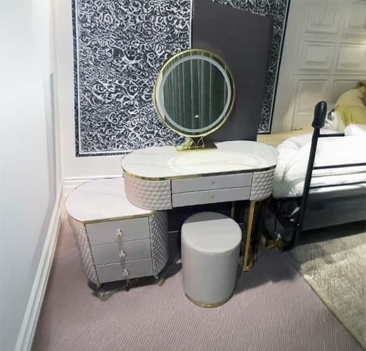 GENEVA GREY DRESSING TABLE