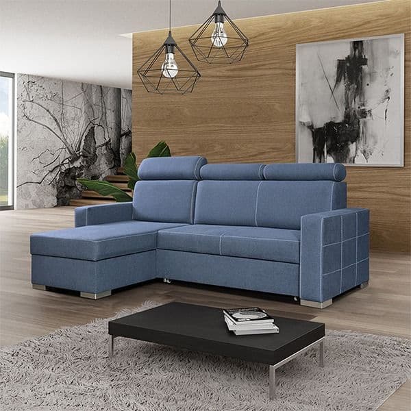 HOLLIE SOFA BED BLUE