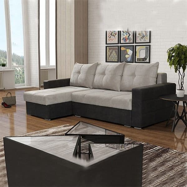 London L-Shape Sofa Bed