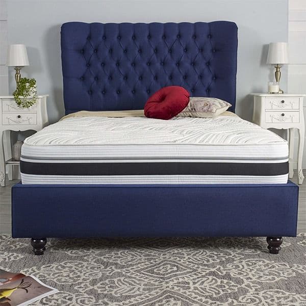 Olivia Fabric Single, Double, King Size, Super King Bedroom Bed
