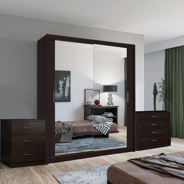 CHICAGO WENGE WARDROBE SET