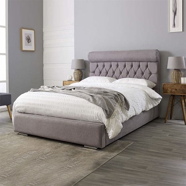 Millie Fabric Single, Double, King Size, Super King Bedroom Bed