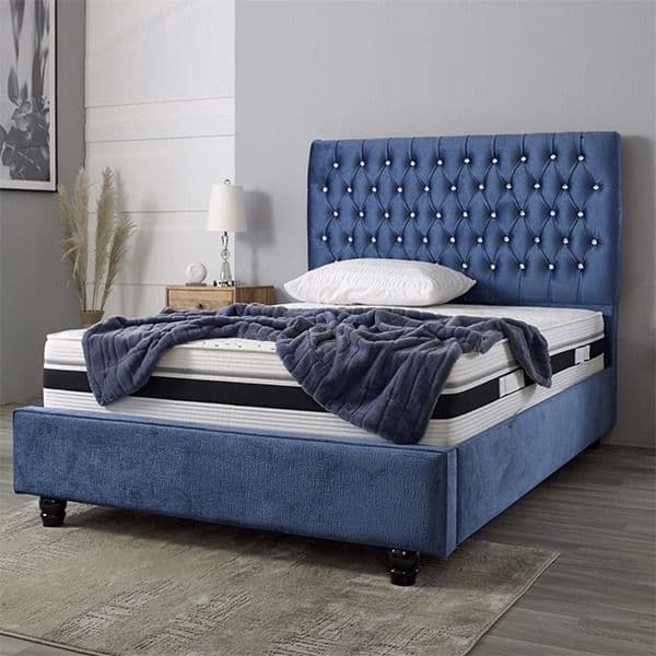 Sofia Fabric Single, Double, King Size, Super King Bedroom Bed