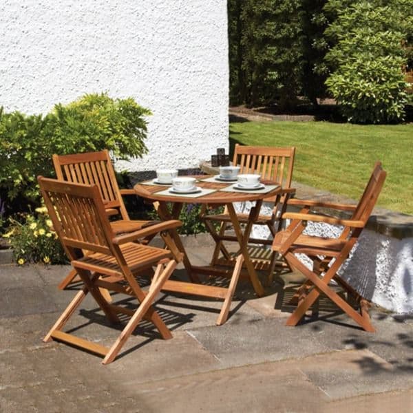 Outdoor Dining Table Set – Four Seater Set!