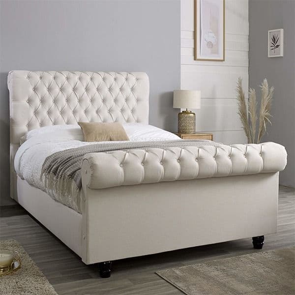 Savannah Fabric Single, Double, King Size, Super King Bedroom Bed