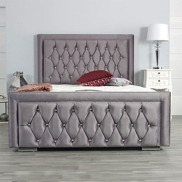 Isabella Crush Fabric Single, Double, King Size, Super King Bedroom