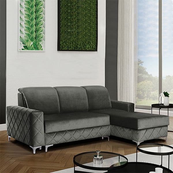 BORYS GREY SOFA BED SMALL