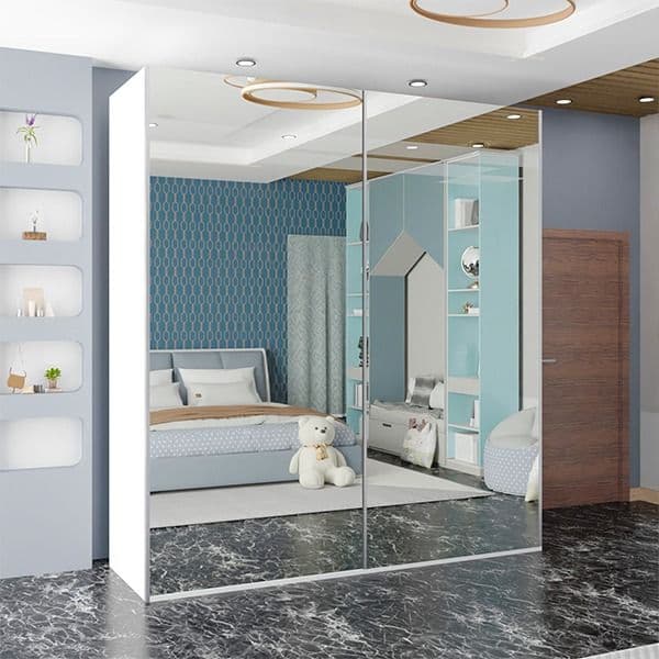 ETNA WHITE WARDROBE 150cm/200cm