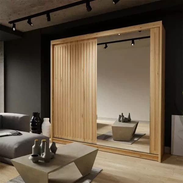 ROYAL OAK/OAK WARDROBE 150cm/203cm