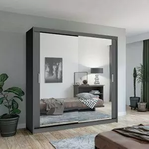 Many shapes 2 sliding doors 203 cm perfect interior Modern design wardrobe 
