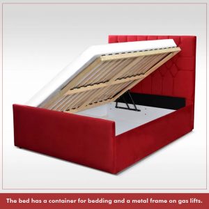 MILANO KING SIZE BED STORAGE SPACE
