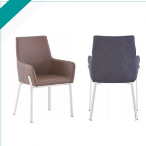 CROMA BROWN GREY CHAIR