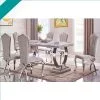 BRAVIA GREY TABLE WITH 6 CHAIR
