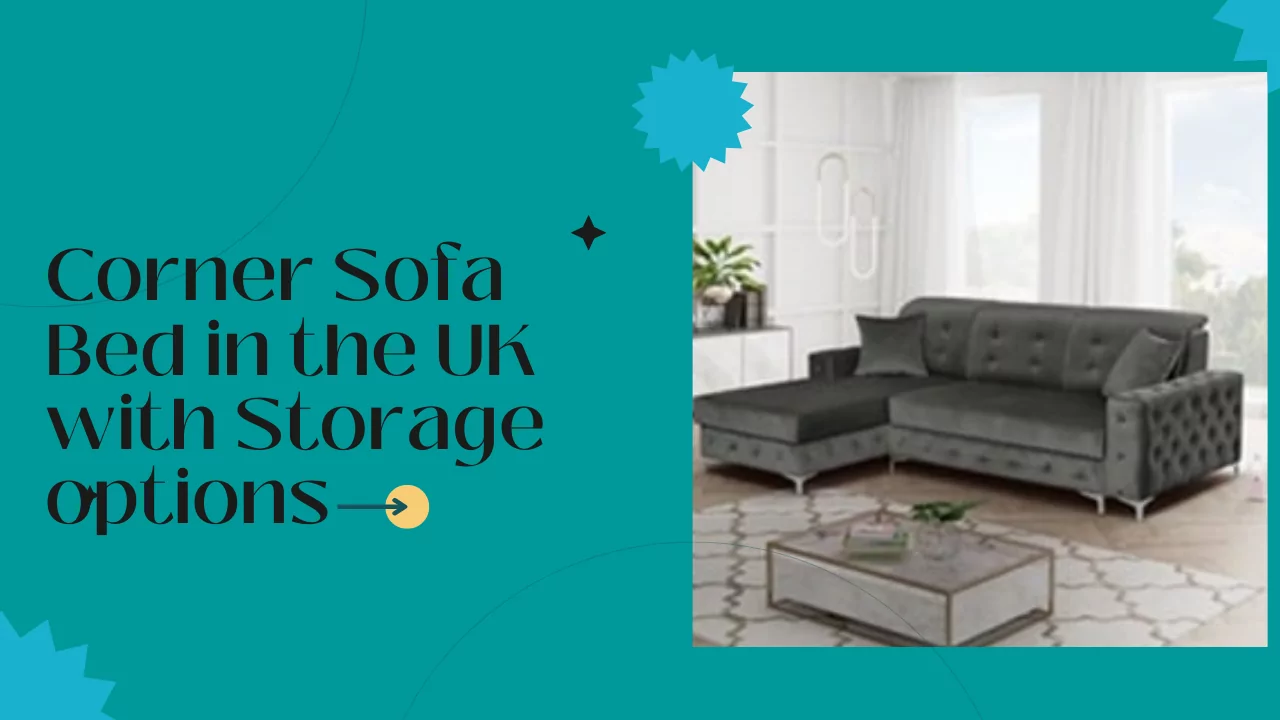 Corner Sofa Bed in the UK with Storage options