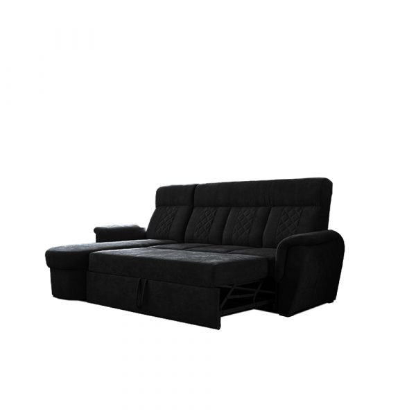 SELLY BLACK SOFA BED