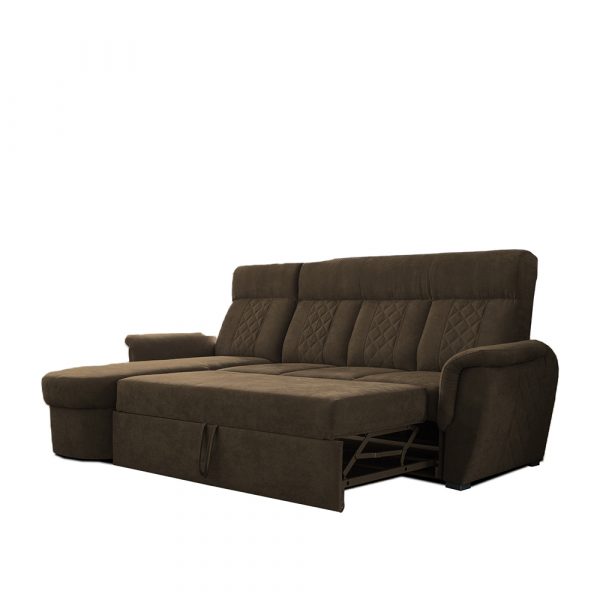 SELLY BROWN SOFA BED