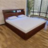 RUGBY WALNUT HIGH GLOSS BED