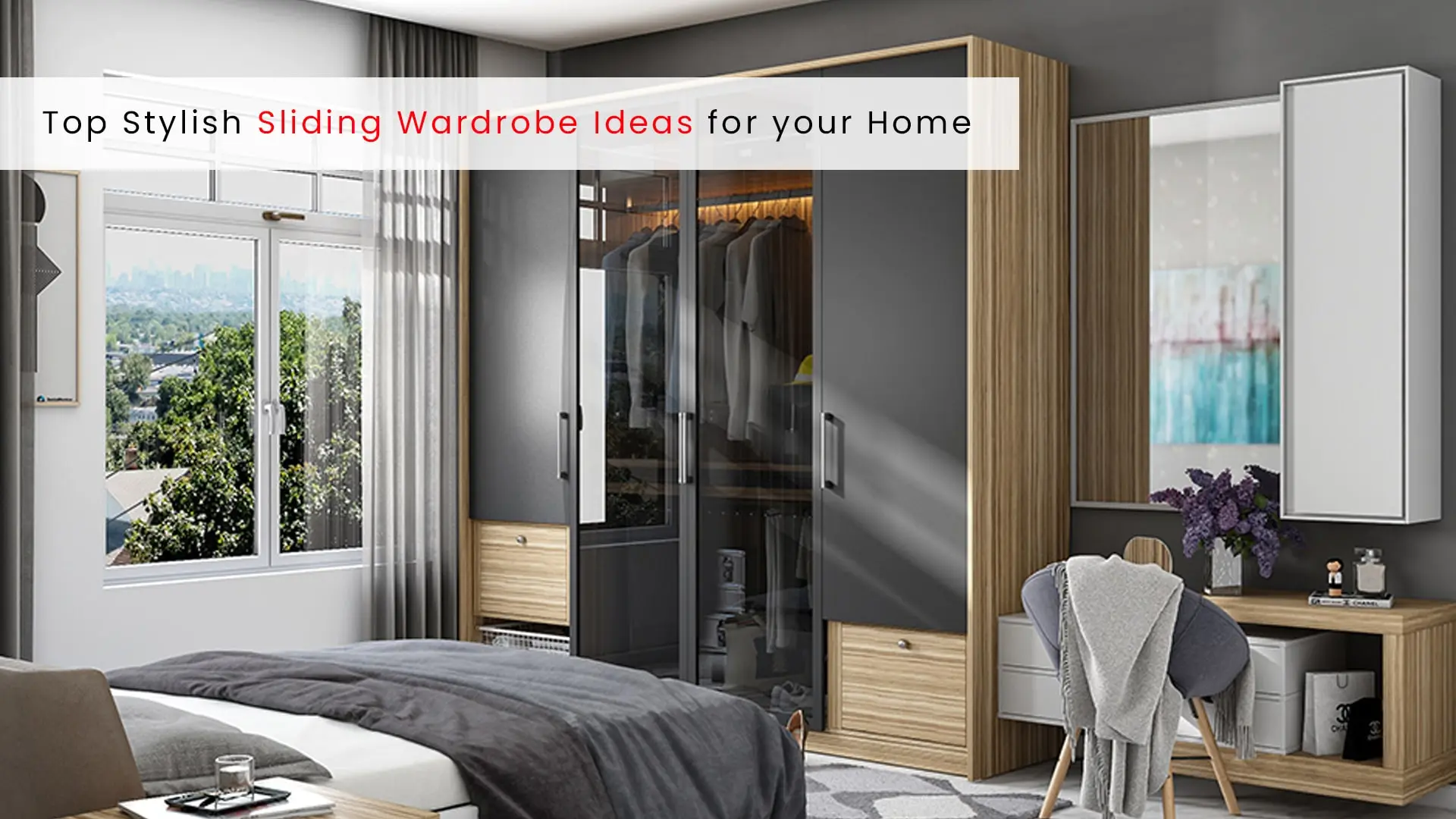 Top stylish sliding wardrobe ideas for your home